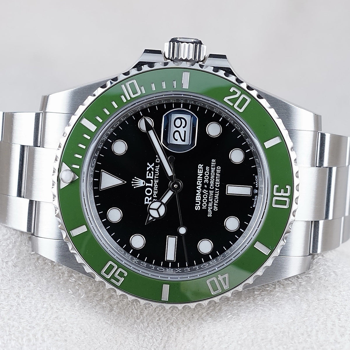 2025 Rolex Submariner Date Starbucks 41mm Black Dial Green Bezel 126610LV - SET