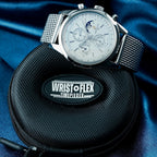 Breitling Transocean Chronograph 1461 - Moonphase A19310 43mm - Steel Bracelet