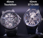 Ulysse Nardin Executive Skeleton Tourbillon 1713-139 Titanium 45MM - FULL SET