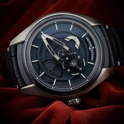 Ulysse Nardin Freak X 43mm -Blue Dial - Titanium 2303-270/03 - Full Complete Set