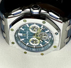 Audemars Piguet Royal Oak Offshore Blue Men's Watch - 26480TI.OO.A027CA.01