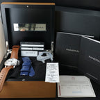 Panerai Luminor Marina 44mm - PAM00660 - White Dial - Full Set - Two Straps