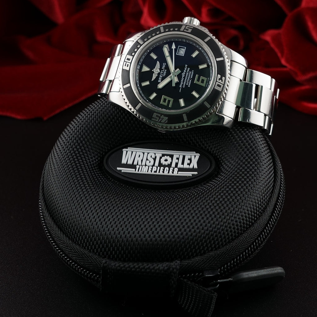 Breitling Superocean 44mm A17391 Full Complete Set, Extra Strap, Box & Papers