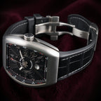 Franck Muller Vanguard V45 Titanium Black Dial Automatic Mens Watch Box Papers