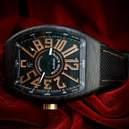 Franck Muller Vanguard V45 V SC DT CB NR 5N Carbon 18k Rose-Gold 45mm Full Set