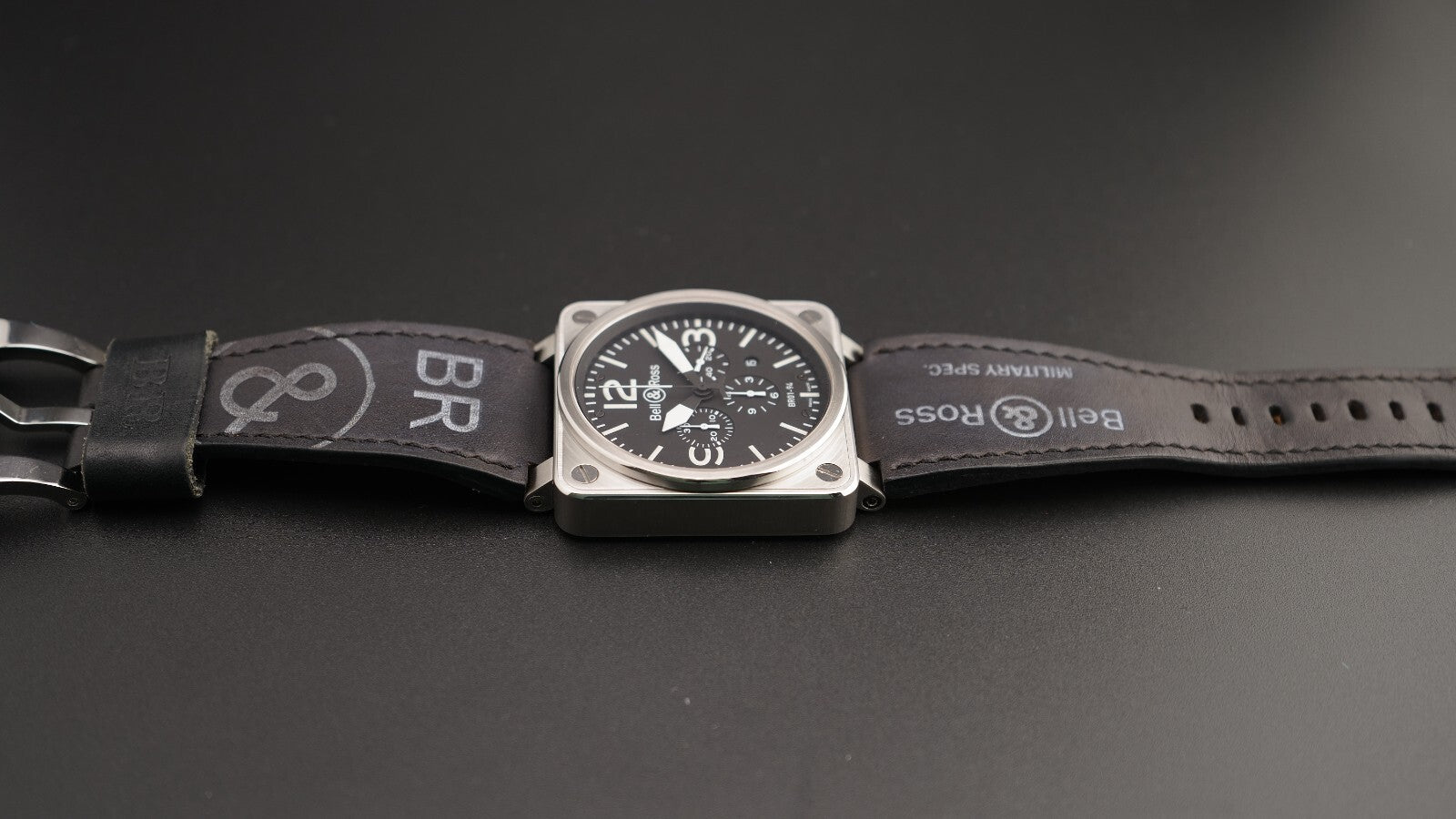 Bell＆Ross Aviation BR01-94 Chronograph Date Dial Automatic Men's- Fully Serviced