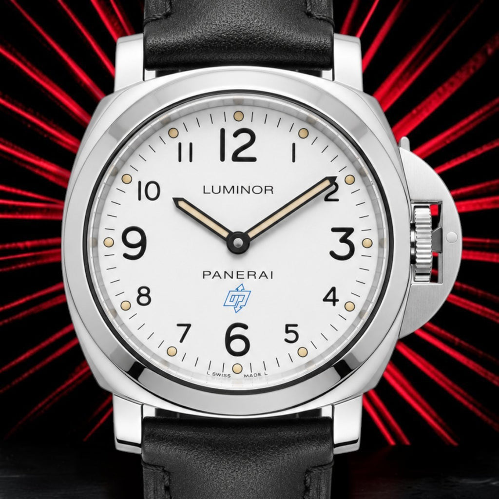 Panerai Luminor Base PAM00630 White 44mm —Warranty Card, Box, 3 Straps -FULL SET