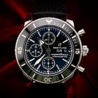 ​Breitling Superocean Heritage II 44mm A13313 Chrongraph Black Dial
