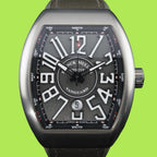 Franck Muller Vanguard TT BR NR V 45 SC DR - Titanium Case - Grey Dial 45mm