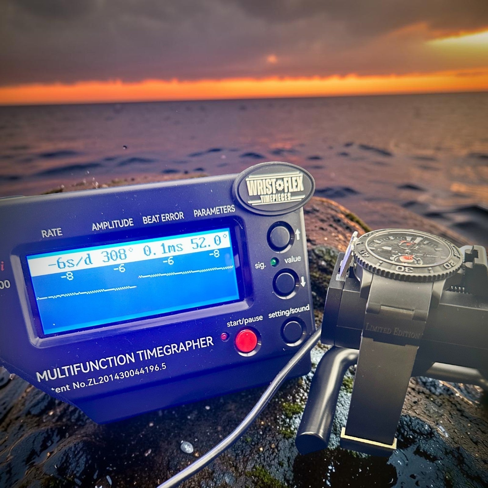 Ulysse Nardin Maxi Marine Diver Black Sea 263-38LE 43mm Limited Edition Box&Book
