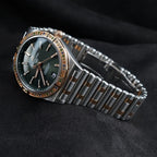 Breitling Chronomat 36 South Sea Two-Tone Gold Green Diamond Gem Bezel U10380