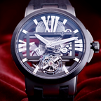 Ulysse Nardin Executive Skeleton Tourbillon 1713-139 Titanium 45MM - FULL SET