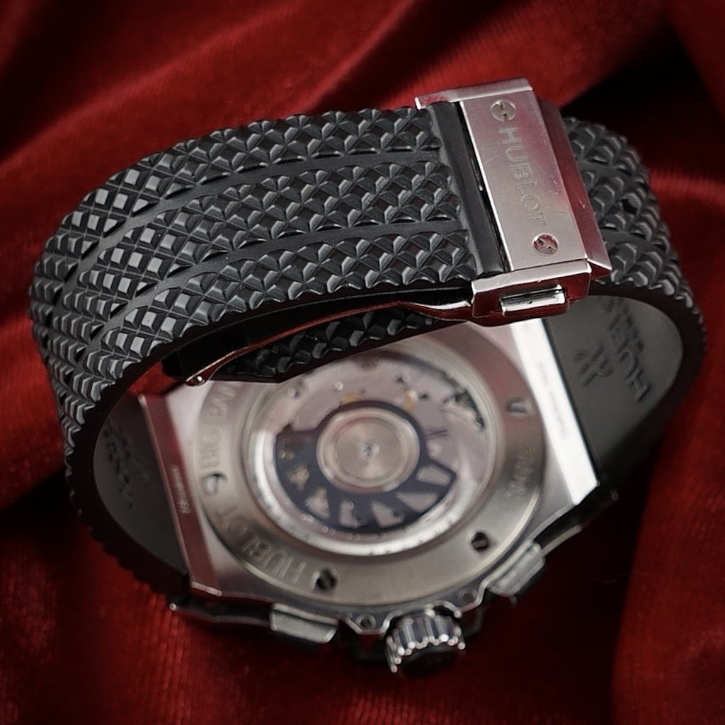 Hublot Big Bang 41mm Steel Diamond Chronograph 341.SX.130.RX.114 - FULL SET