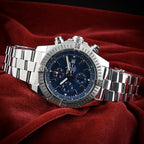 Breitling Super Avenger 48mm, A13370 -Steel Bracelet | Blue Dial | Extra Strap
