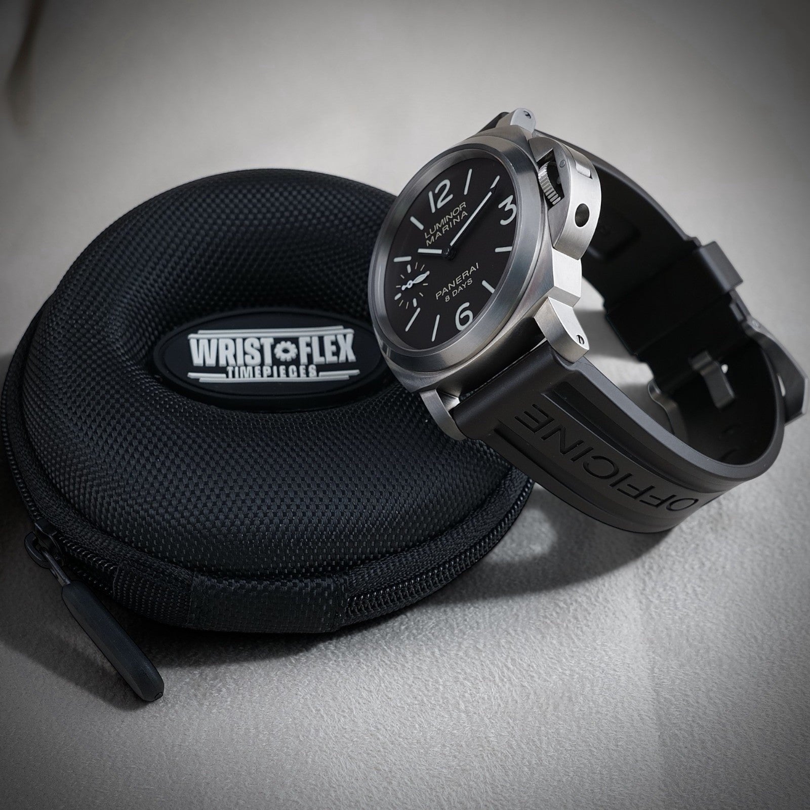 Panerai Luminor Marina PAM00564 Brown Dial 8 Days Full Set Box Papers Two Straps