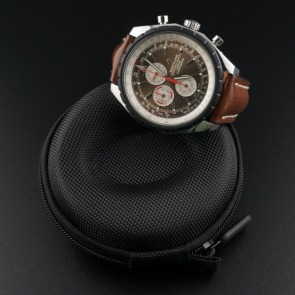 Breitling Chrono-Matic 1461 A19360 – Full Set Moonphase + Extra OEM Strap