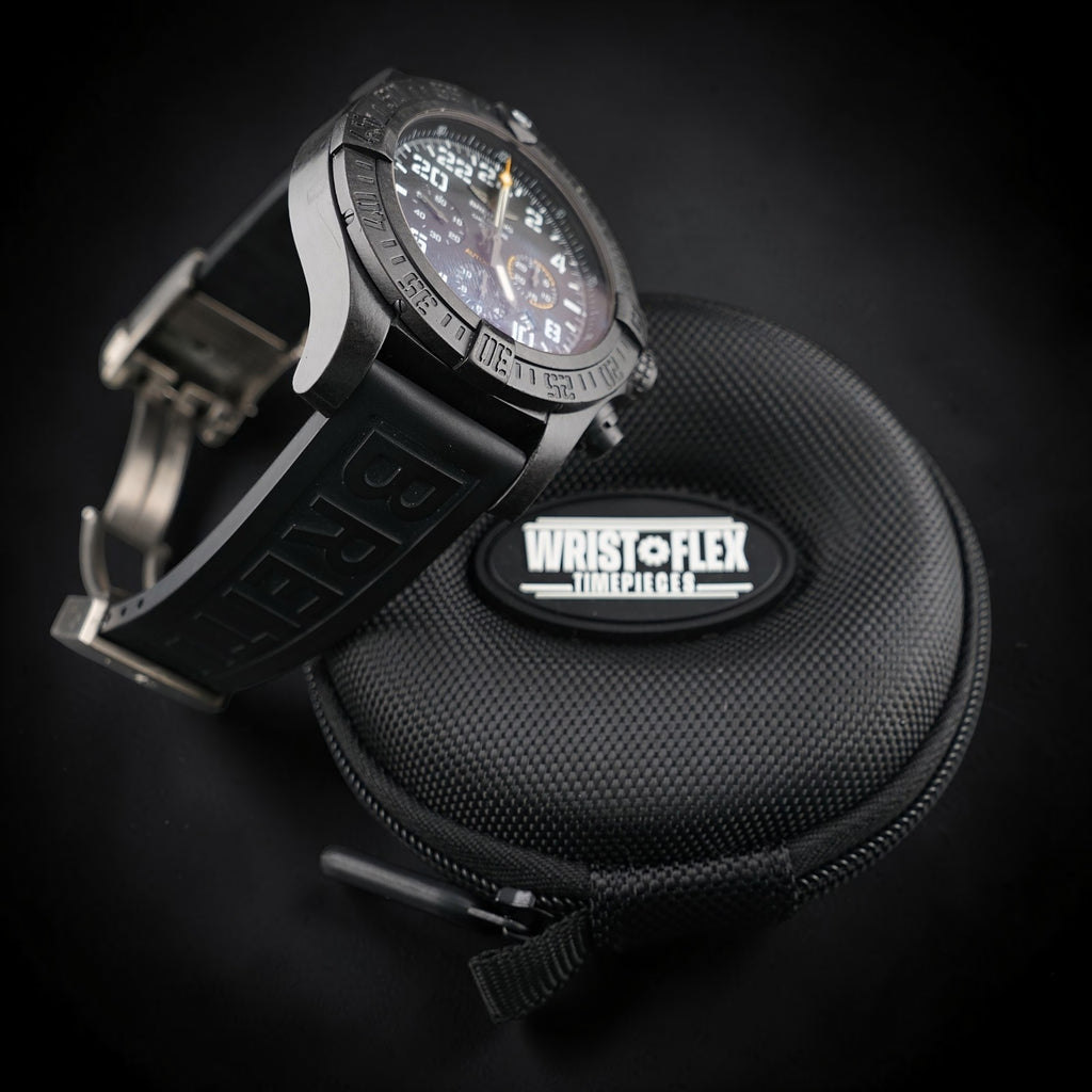 Breitling Avenger Hurricane 50mm Black 24H Dial Complete Set - Military XB1210