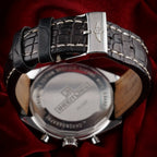 Breitling Chrono-Matic 49 Auto Chronograph Black/White Dial -FULL SET-  2 Straps