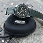 Breitling Superocean A17367 Automatic 44mm Outerknown Green Dial NATO Box & Docs