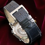 Ulysse Nardin 243-00/42 Executive Dual Time Stainless Steel / Blue Ceramic Bezel