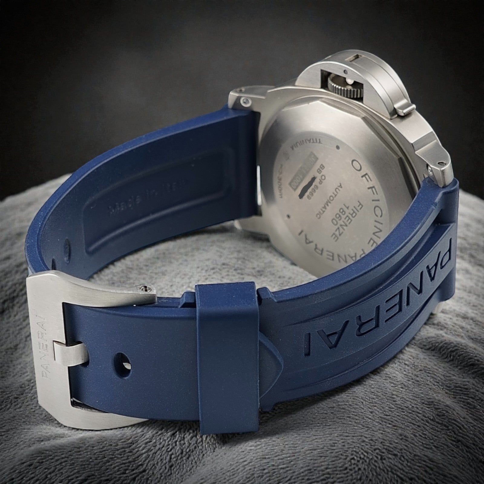 Panerai Luminor Marina PAM00240 Titanium 44mm Brown Dial, Full Set, Extra Straps