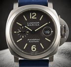 Panerai Luminor Marina PAM00240 Titanium 44mm Brown Dial, Full Set, Extra Straps