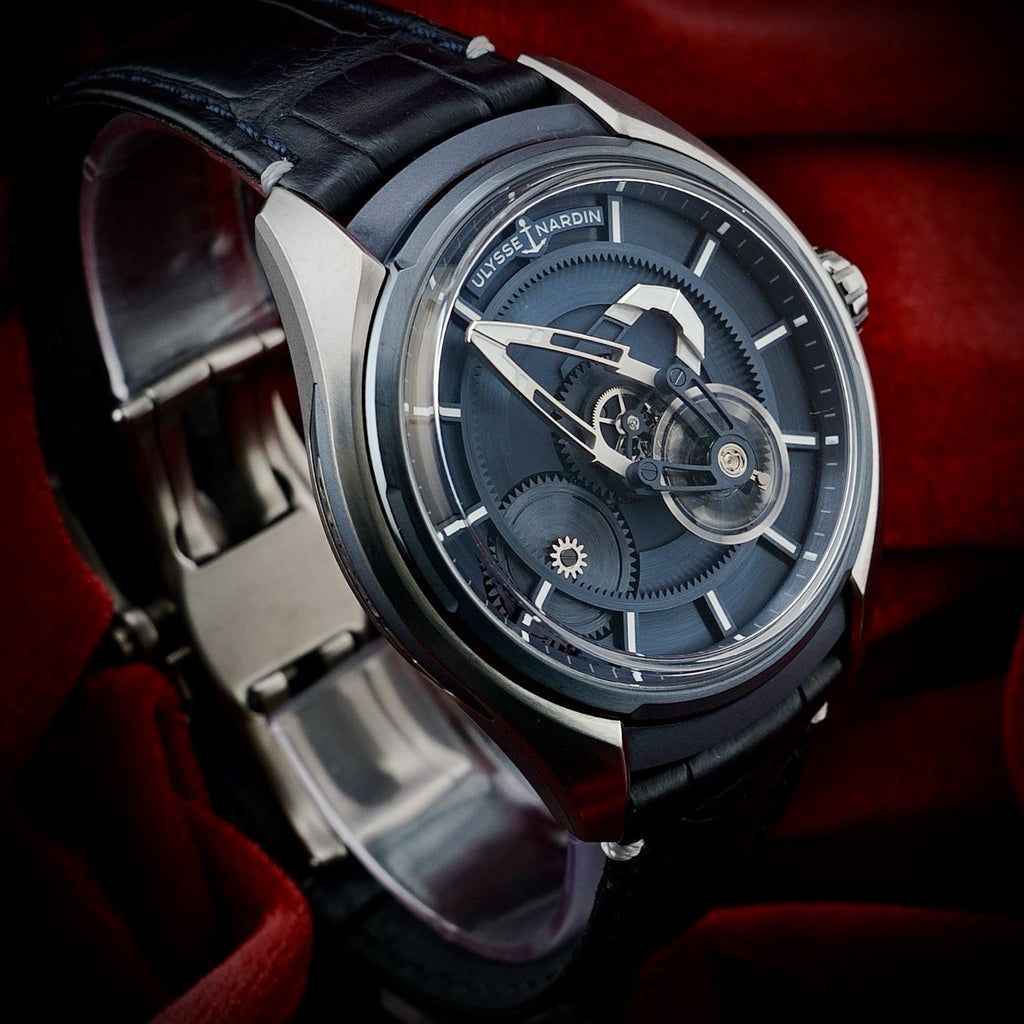 Ulysse Nardin Freak X 43mm -Blue Dial - Titanium 2303-270/03 - Full Complete Set