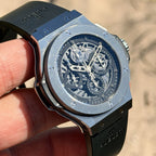 Hublot Big Bang Aero Bang 44mm TUNGSTEN Limited 310.KX.1140.RX Skeleton Chrono