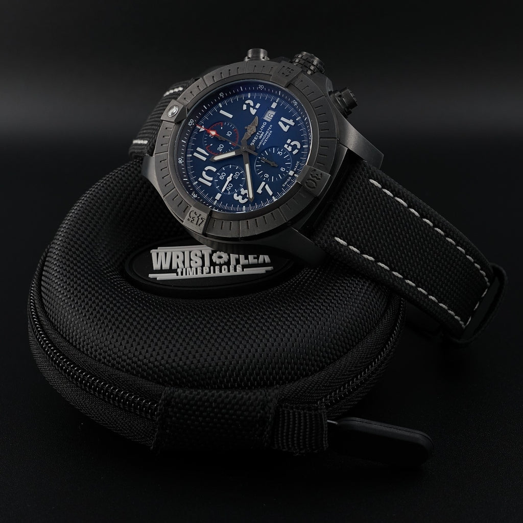 Breitling Super Avenger V13375 Night Mission Titanium 48mm Chrono MINT CONDITION