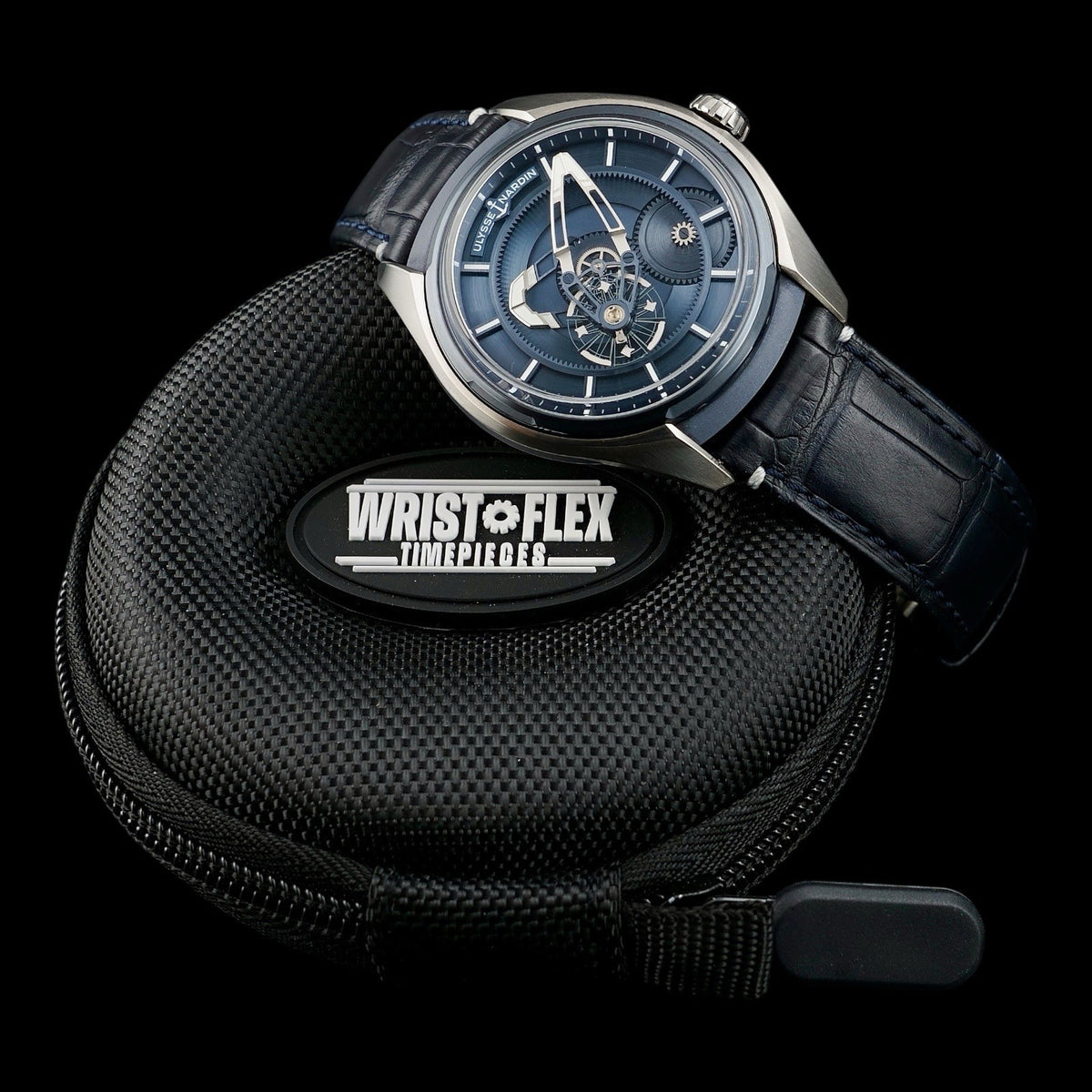Ulysse Nardin Freak X 43mm -Blue Dial - Titanium 2303-270/03 - Full Complete Set