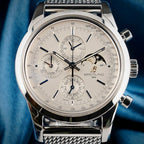 Breitling Transocean Chronograph 1461 - Moonphase A19310 43mm - Steel Bracelet
