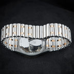 Breitling Chronomat 36 South Sea Two-Tone Gold Green Diamond Gem Bezel U10380