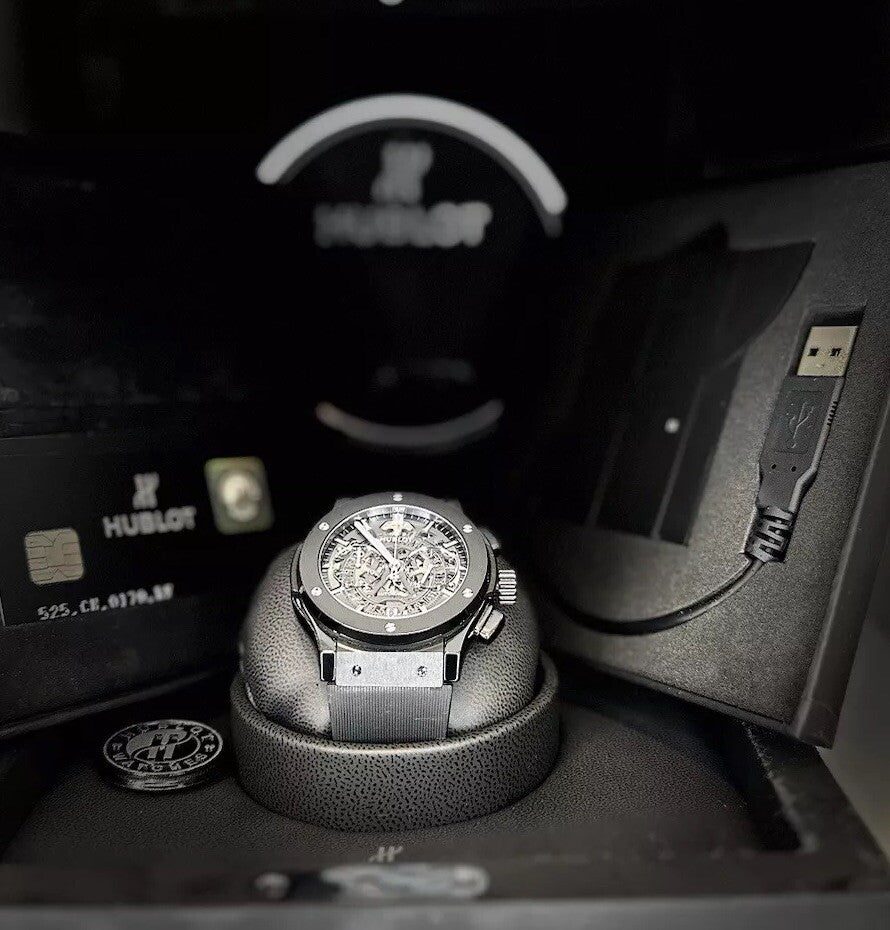 HUBLOT Classic Fusion Aero Chronograph Black Magic Ref.525.CM.0170.RX