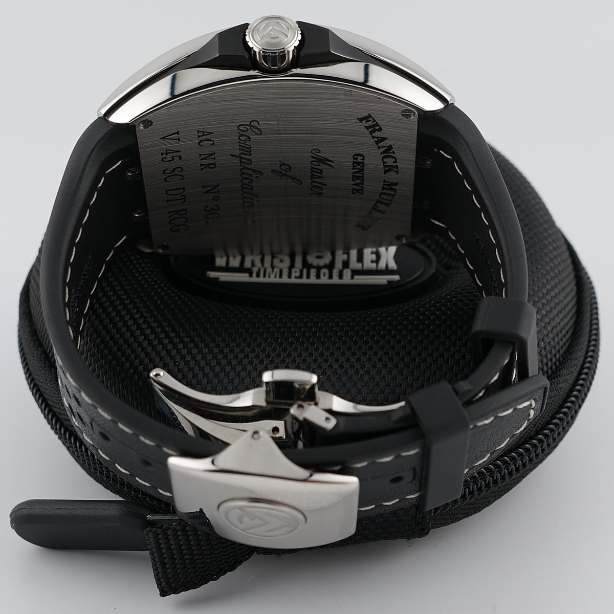 Franck Muller Vanguard Racing V45SCDT White Dial Automatic Full Set Box Papers