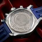 Breitling Super Avenger 48mm, A13370 -Steel Bracelet | Blue Dial | Extra Strap