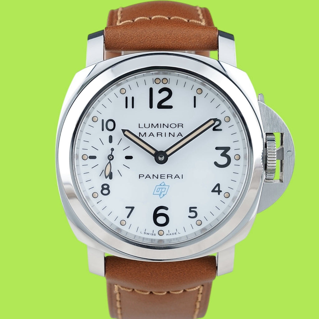 Panerai Luminor Marina 44mm - PAM00660 - White Dial - Full Set - Two Straps
