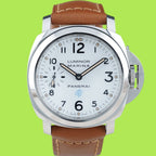 Panerai Luminor Marina 44mm - PAM00660 - White Dial - Full Set - Two Straps