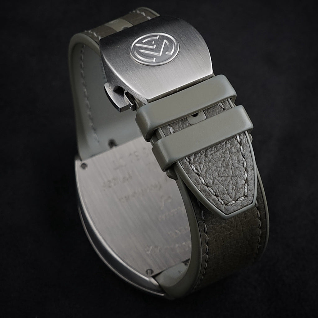 Franck Muller Vanguard TT BR NR V 45 SC DR - Titanium Case - Grey Dial 45mm