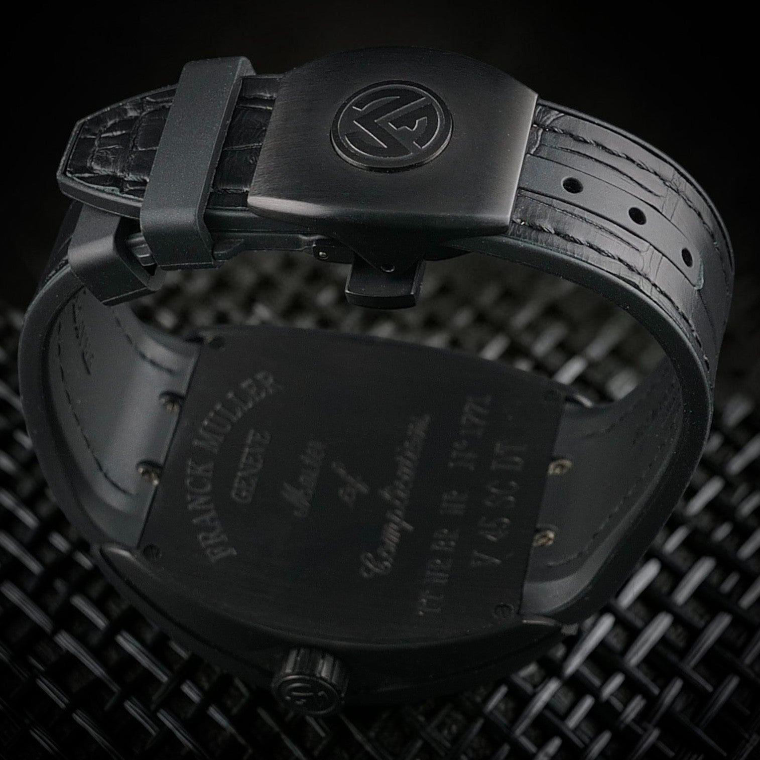 Franck Muller Vanguard V 45 SC DT TT NR BR NR  - FULL  BLACK OUT