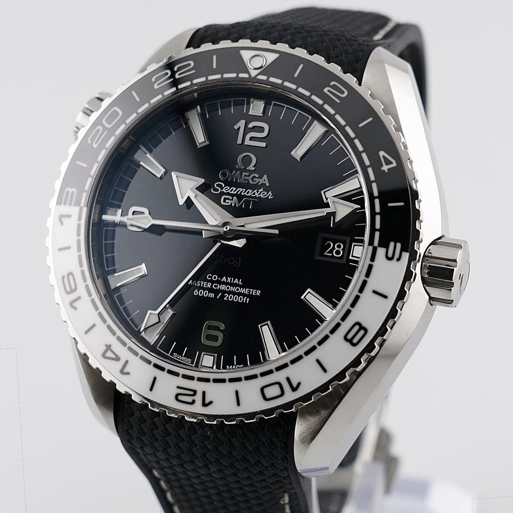 OMEGA Seamaster Planet Ocean GMT 43.5mm OREO Auto 600m Black Dial Full Set,Cards