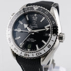 OMEGA Seamaster Planet Ocean GMT 43.5mm OREO Auto 600m Black Dial Full Set,Cards