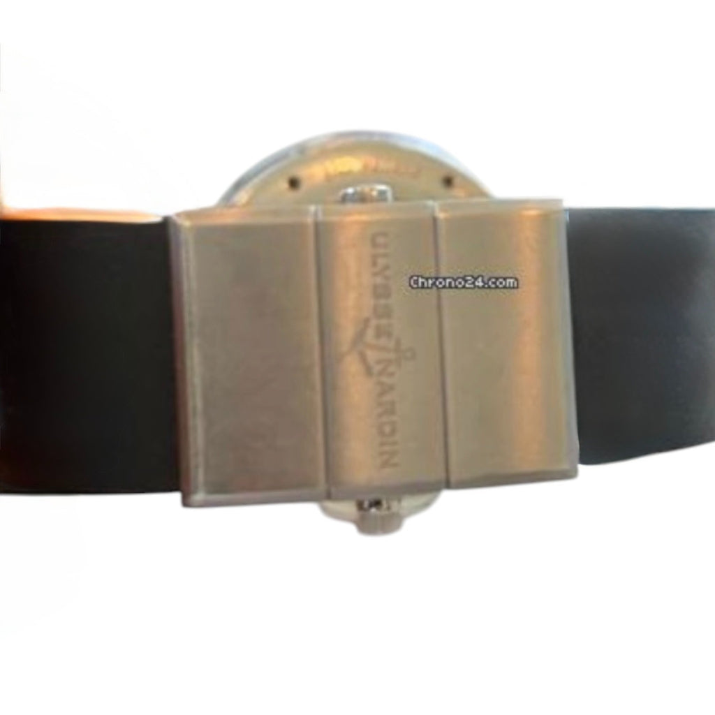 Ulysse Nardin Marine Maxi Chronometer Stainless Steel Black Dial 43mm 263-67