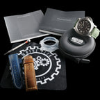 Panerai Luminor 8 Days Titanium 44mm PAM00562 Brown Dial Box Papers 3 OEM Straps