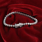 Authentic Natural Diamond 5.00Ct Women's Tennis Bracelet  Solid 14k White Gold