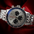 Breitling Navitimer B01 Chronograph 43mm AB0138 Silver Dial Steel Bracelet