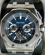 Audemars Piguet Royal Oak Offshore Blue Men's Watch - 26480TI.OO.A027CA.01