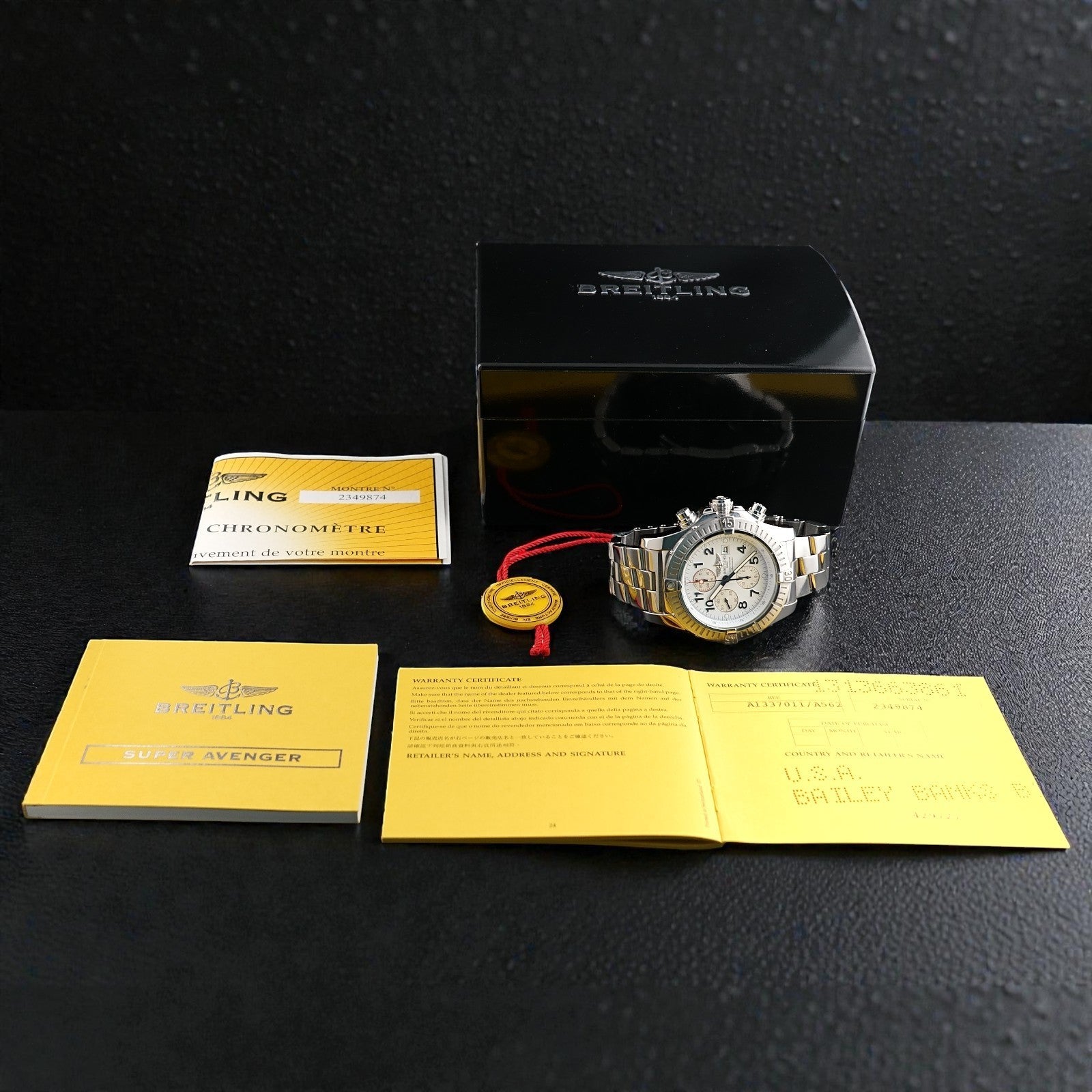 Breitling Super Avenger 48mm - A13370 - FULL SET
