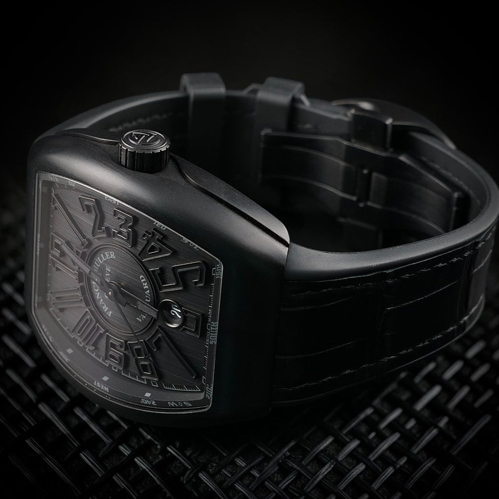 Franck Muller Vanguard V 45 SC DT TT NR BR NR  - FULL  BLACK OUT