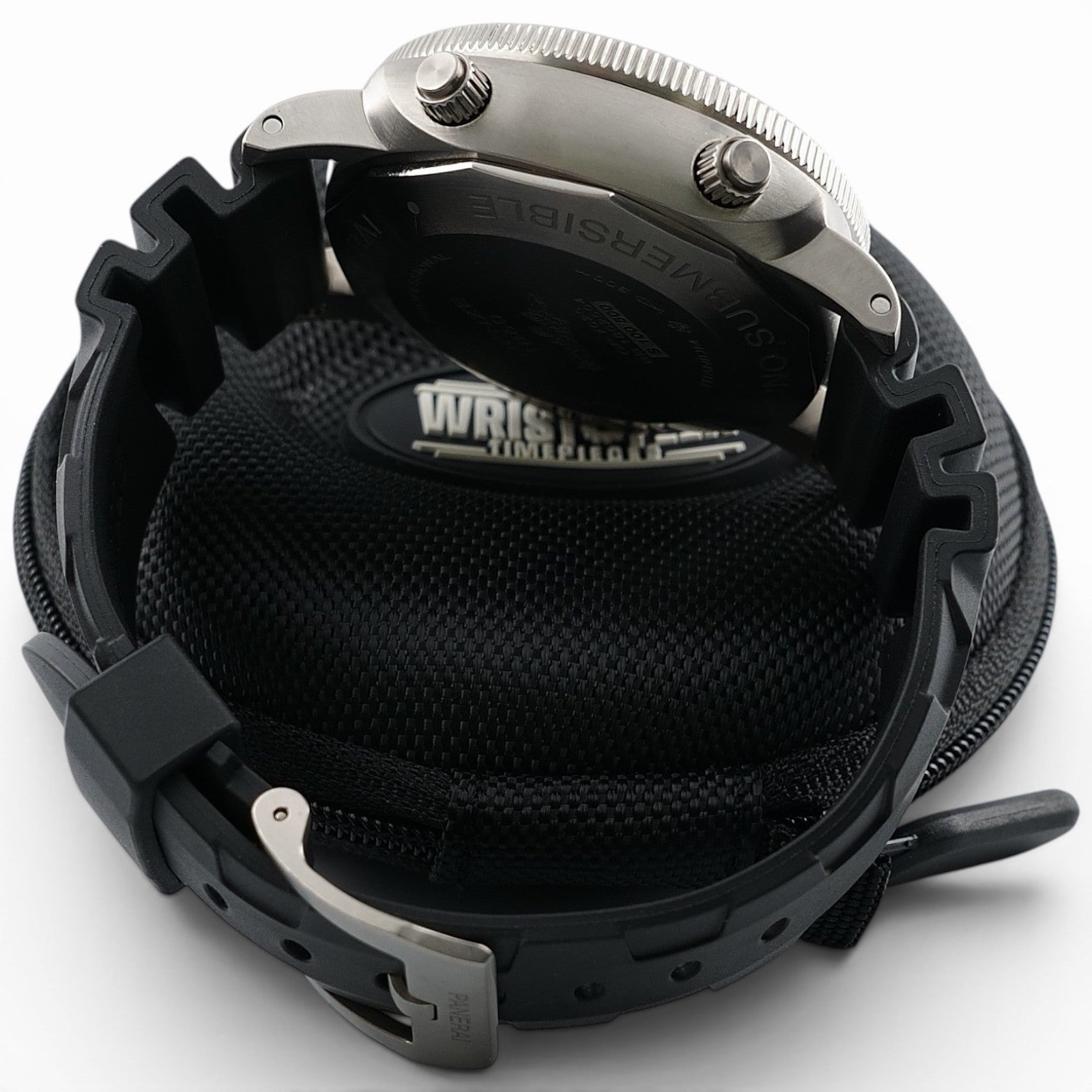 Panerai Luminor Submersible Flyback PAM00615 47mm Titanium Black Dial Box & Docs
