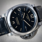 Panerai Luminor GMT - PAM01033 Blue Dial 44mm, Box & Docs -Two Straps, Excellent